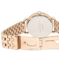 Coach Delancey White Dial Rose Gold Tone Stainless Steel Watch For Women - 14502811