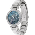 Coach Park Mother of Pearl Blue Dial Silver Steel Strap Watch for Women - 14503224