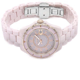 Coach Preston Pink Dial Pink Steel Strap Watch for Women - 14503463