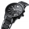  Shop Authentic Emporio Armani Ceramica Chronograph  Black Dial Black Strap Watch For Men - AR1452 - Luxxuri