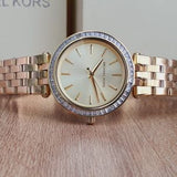  Shop Authentic Michael Kors Darci White Dial Two Tone Steel Strap Watch for Women - MK3323 - Luxxuri