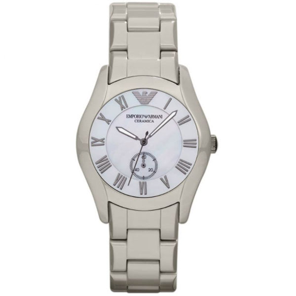  Shop Authentic Emporio Armani Classic Quartz Silver Dial Silver Steel Strap Watch For Men - AR0647 - Luxxuri