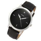  Shop Authentic Fossil The Minimalist Carbon Series Black Dial Black Leather Strap Watch for Men - FS5497 - Luxxuri