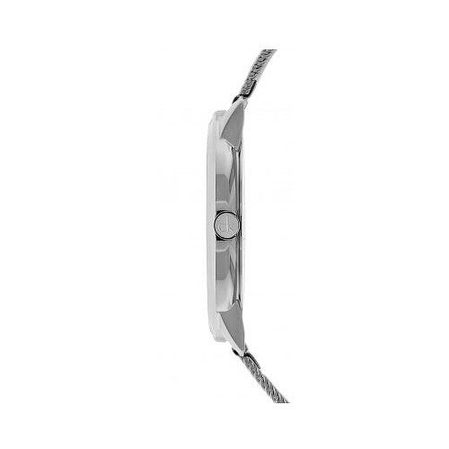  Shop Authentic Calvin Klein Minimal White Dial Silver Mesh Bracelet Watch for Men - K3M2112Y - Luxxuri