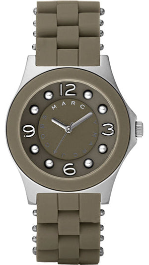  Shop Authentic Marc Jacobs Pelly Grey Dial Grey Silicone Strap Watch for Women - MBM2539 - Luxxuri