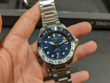  Shop Authentic Tag Heuer Aquaracer Professional 300 GMT Automatic Blue Dial Silver Steel Strap Watch for Men - WBP2010.BA0632 - Luxxuri