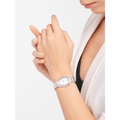 Shop Authentic Bvlgari Serpenti Seduttori Diamonds Silver Dial Silver Steel Strap Watch for Women - SERPENTI103361 - Luxxuri