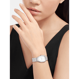  Shop Authentic Bvlgari Serpenti Seduttori Quartz White Dial Silver Steel Strap Watch for Women - SERPENTI103141 - Luxxuri