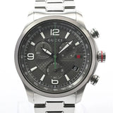  Shop Authentic Gucci G Timeless Chronograph Grey Dial Silver Steel Strap Watch For Men -  YA126238 - Luxxuri