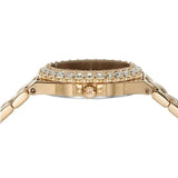  Shop Authentic Michael Kors Lennox Quartz Green Dial Gold Steel Strap Watch For Women - MK7395 - Luxxuri