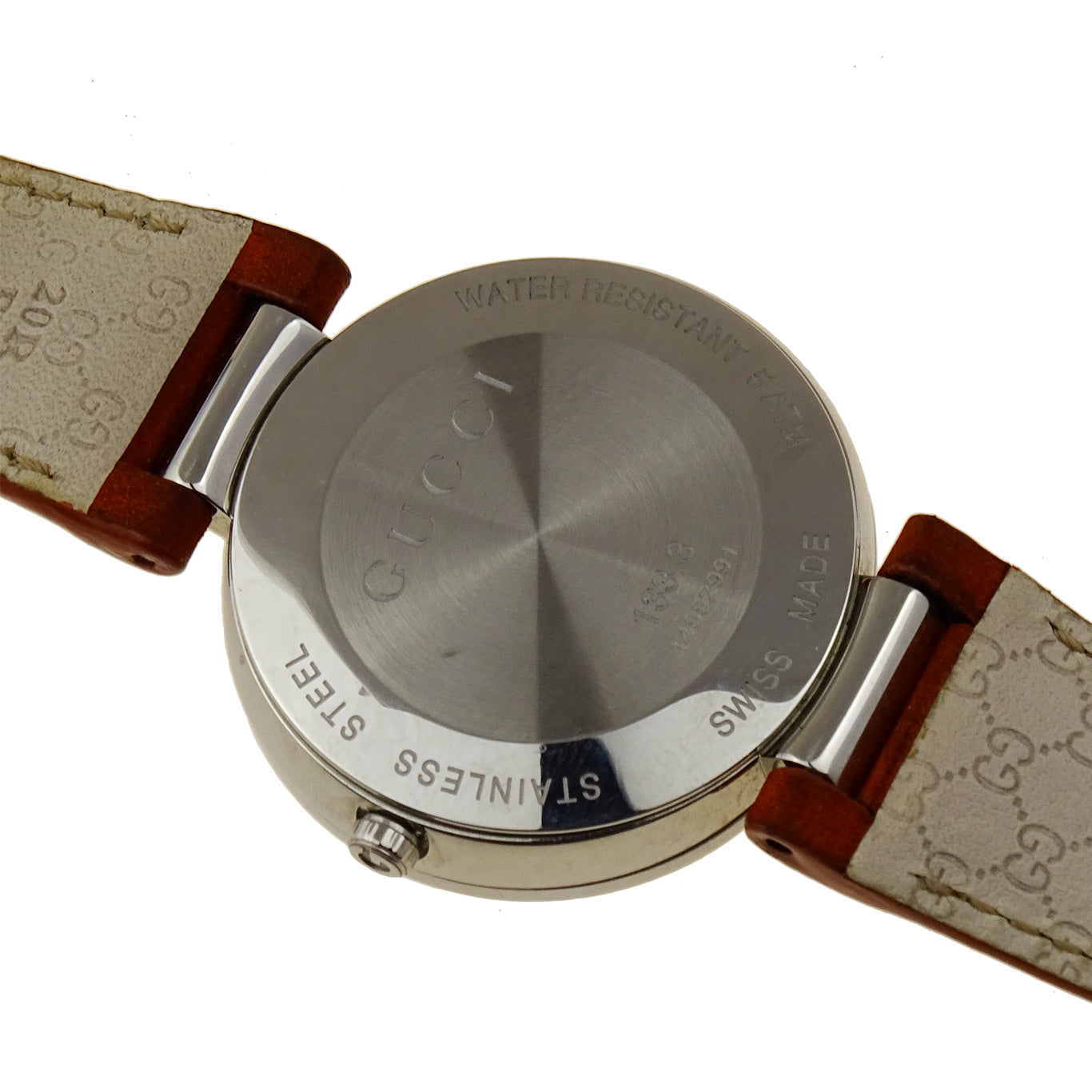  Shop Authentic Gucci Interlocking G Brown Dial Brown Leather Strap Watch For Men - YA133319 - Luxxuri