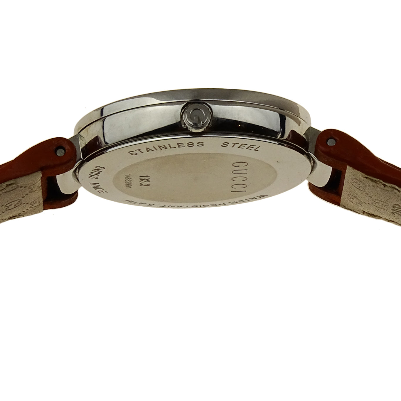  Shop Authentic Gucci Interlocking G Brown Dial Brown Leather Strap Watch For Men - YA133319 - Luxxuri