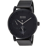  Shop Authentic Hugo Boss Oxygen Black Dial Black Mesh Bracelet Watch for Men - 1513636 - Luxxuri