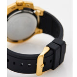  Shop Authentic Guess Matrix Multifunction Gold Dial Black Rubber Strap Watch For Men - GW0423G2 - Luxxuri