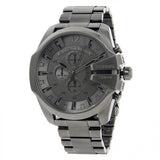  Shop Authentic Diesel Mega Chief Chronograph Grey Dial Gunmetal Men's Watch - DZ4282 - Luxxuri