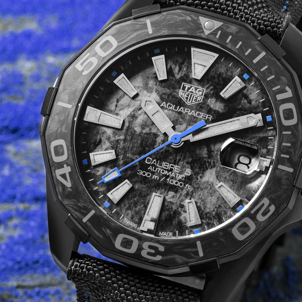  Shop Authentic Tag Heuer Aquaracer Carbon Dial Watch for Men -  WBD218C.FC6447 - Luxxuri