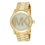  Shop Authentic Michael Kors Runway Gold Dial Gold Steel Strap Watch for Women - MK5473 - Luxxuri