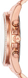  Shop Authentic Michael Kors Whitney Chronograph Rose Gold Dial Rose Gold Steel Strap Watch For Women - MK6730 - Luxxuri