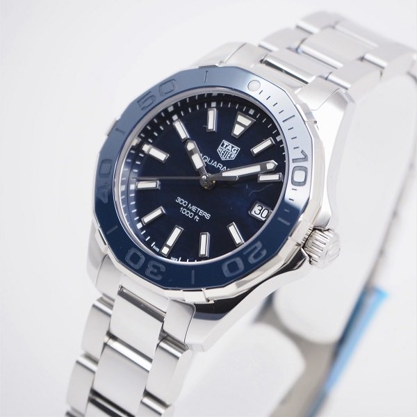  Shop Authentic Tag Heuer Aquaracer Blue Dial Watch for Women - WAY131S.BA0748 - Luxxuri