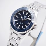  Shop Authentic Tag Heuer Aquaracer Blue Dial Watch for Women - WAY131S.BA0748 - Luxxuri
