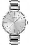  Shop Authentic Hugo Boss Allusion Quartz Silver Dial Silver Steel Strap Watch For Women - 1502414 - Luxxuri