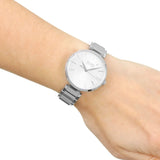  Shop Authentic Hugo Boss Allusion Quartz Silver Dial Silver Steel Strap Watch For Women - 1502414 - Luxxuri
