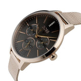  Shop Authentic Hugo Boss Symphony Grey Dial Gold Mesh Bracelet Watch for Women - 1502424 - Luxxuri