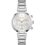  Shop Authentic Hugo Boss Flawless Silver Dial Silver Steel Strap Watch for Women - 1502530 - Luxxuri