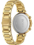  Shop Authentic Hugo Boss Grand Course Gold Dial Gold Steel Strap Watch for Women - 1502584 - Luxxuri