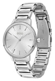  Shop Authentic Hugo Boss Signature Silver Dial Silver Steel Strap Watch for Women - 1502539 - Luxxuri