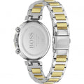 Shop Authentic Hugo Boss Flawless Silver Dial Two Tone Steel Strap Watch for Women - 1502550 - Luxxuri