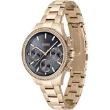 Shop Authentic Hugo Boss Hera Blue Dial Gold Steel Strap Watch for Women - 1502566 - Luxxuri
