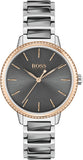  Shop Authentic Hugo Boss Signature Grey Dial Silver Steel Strap Watch for Men - 1502569 - Luxxuri