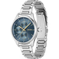  Shop Authentic Hugo Boss Grand Course Blue Dial Silver Steel Strap Watch for Women - 1502583 - Luxxuri