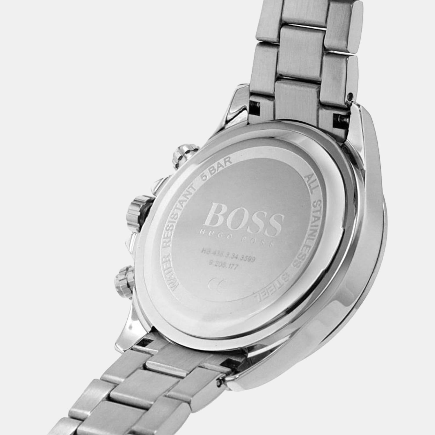  Shop Authentic Hugo Boss Novia Black Dial Silver Steel Strap Watch for Women - 1502614 - Luxxuri
