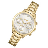  Shop Authentic Hugo Boss Hera White Dial Gold Steel Strap Watch for Women - 1502628 - Luxxuri