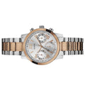  Shop Authentic Guess Mini Sunrise Analog Silver Dial Two Tone Steel Strap Watch For Women - W0448L4 - Luxxuri