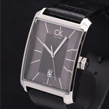  Shop Authentic Calvin Klein Window Black Dial Black Leather Strap Watch for Men - K2M21107 - Luxxuri