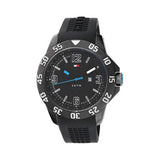  Shop Authentic Tommy Hilfiger Sport Multifunction Black Dial Black Rubber Strap Watch for Men - 1790983 - Luxxuri