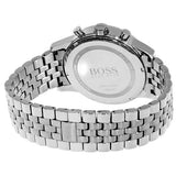  Shop Authentic Hugo Boss Aeroliner Chronograph White Dial Silver Steel Strap Watch For Men - 1512445 - Luxxuri