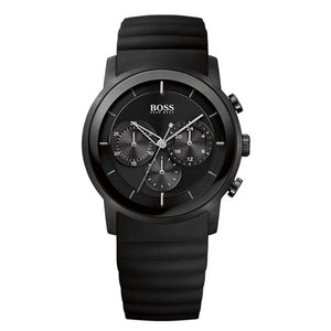  Shop Authentic Hugo Boss Modern Black Dial Black Rubber Strap Watch for Men - 1512639 - Luxxuri