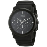  Shop Authentic Hugo Boss Modern Black Dial Black Rubber Strap Watch for Men - 1512639 - Luxxuri