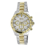  Shop Authentic Hugo Boss Ikon Chronograph Silver Dial Two Tone Steel Strap Watch for Men - 1512960 - Luxxuri