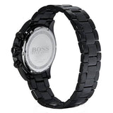  Shop Authentic Hugo Boss Ikon Chronograph Black Dial Black Steel Strap Watch for Men - 1512961 - Luxxuri