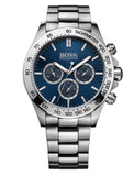  Shop Authentic Hugo Boss Ikon Blue Dial Silver Steel Strap Watch for Men - 1512963 - Luxxuri