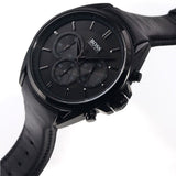  Shop Authentic Hugo Boss Driver Chronograph Black Dial Black Leather Strap Watch For Men - HB1513061 - Luxxuri