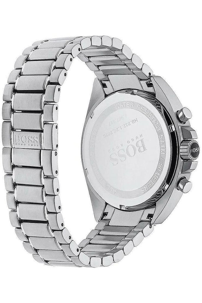  Shop Authentic Hugo Boss Chronograph Driver Blue Dial Silver Steel Strap Watch for Men - 1513081 - Luxxuri