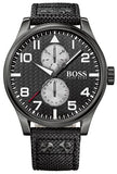  Shop Authentic Hugo Boss Aeroliner Maxx Quartz Black Dial Black Nylon Strap Watch For Men - HB1513086 - Luxxuri