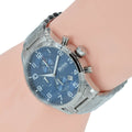  Shop Authentic Hugo Boss Aeroliner Blue Dial Silver Steel Strap Watch for Men - 1513183 - Luxxuri