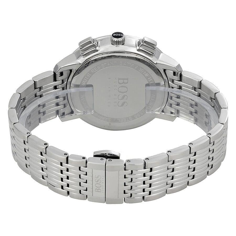  Shop Authentic Hugo Boss Associate Black Dial Silver Steel Strap Watch for Men - 1513267 - Luxxuri